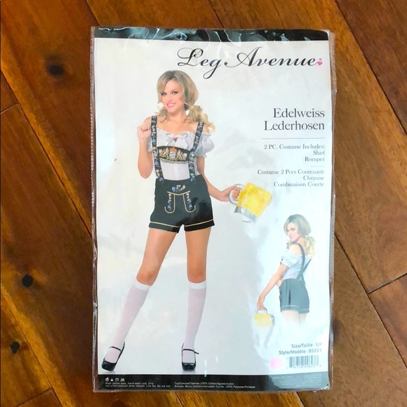 Women’s lederhosen costume